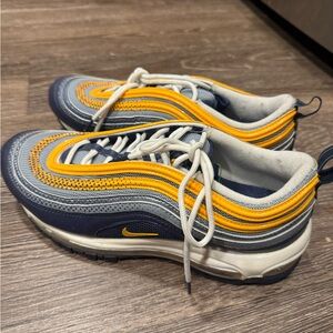 Nike Air Max 97 in Navy and Gold